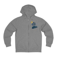 Unisex French Terry Zip Hoodie - Image 4